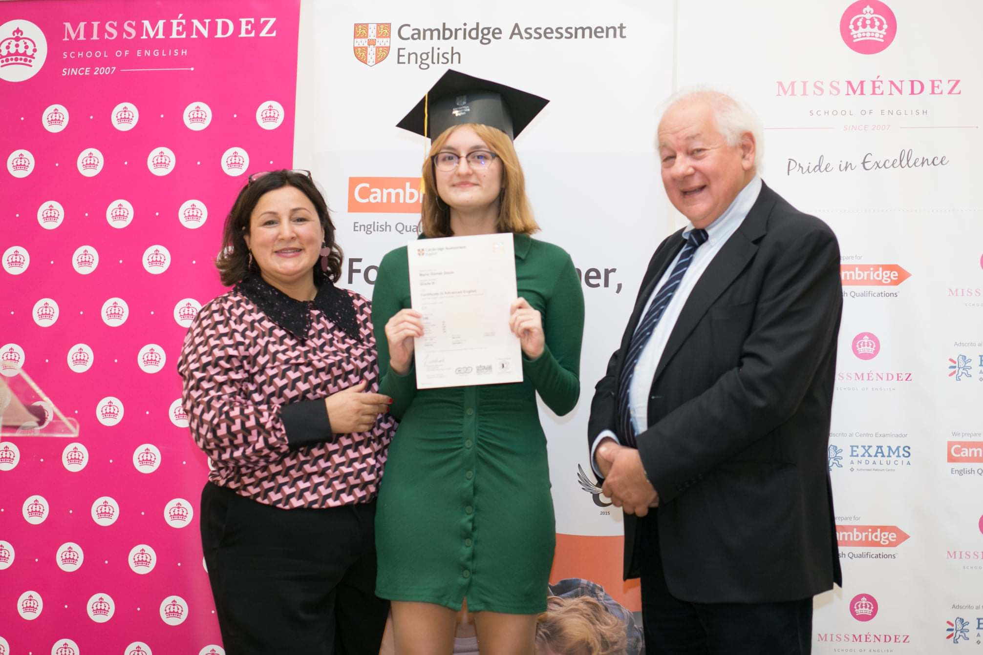 Entrevista con María Gómez Zayas, alumna de  Miss Méndez School of English que acaba de obtener el C2