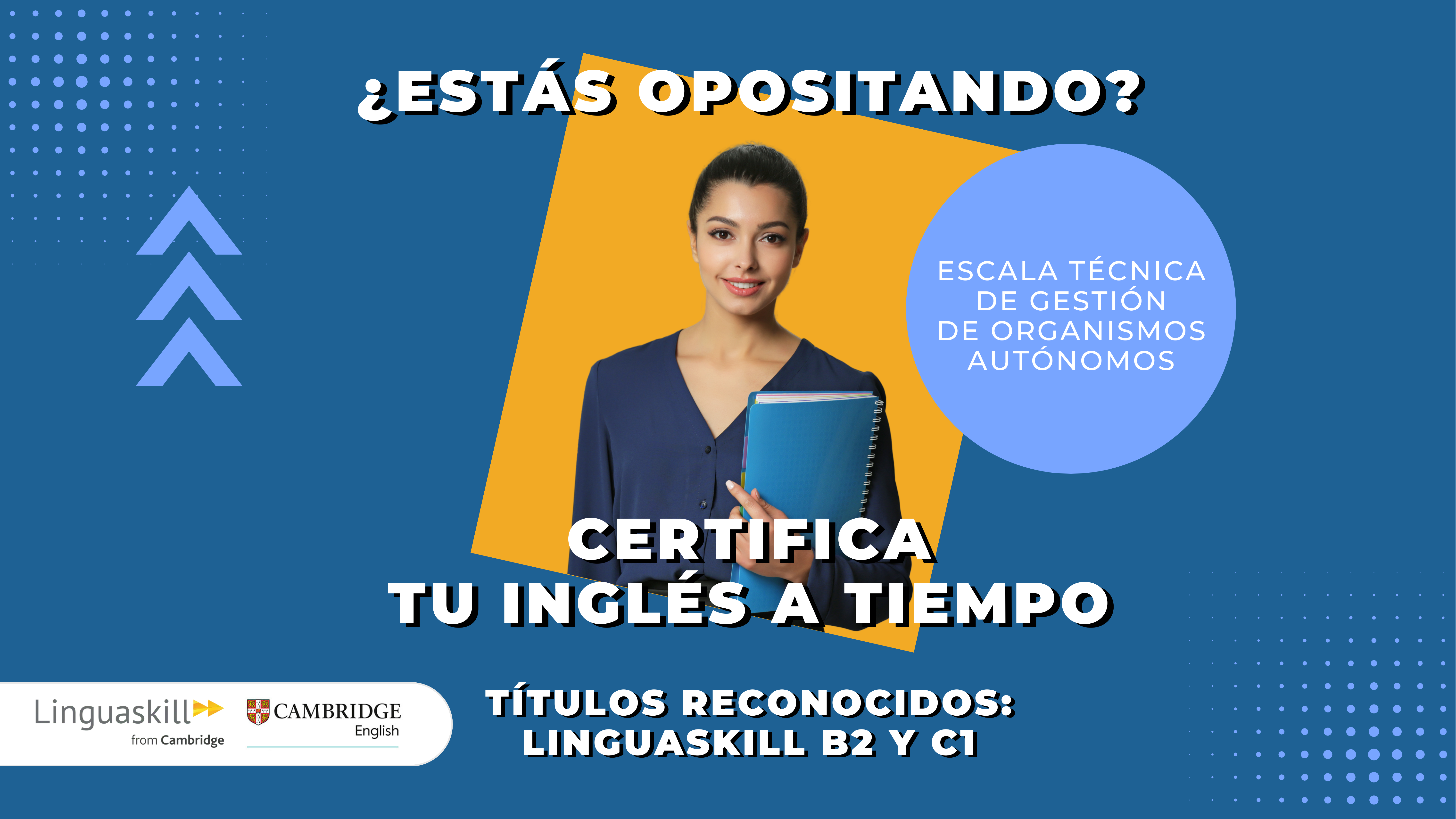 El Gobierno admite ‘Linguaskill’ para acreditar el nivel de inglés en las oposiciones de técnico de Gestión de Organismos Autónomos