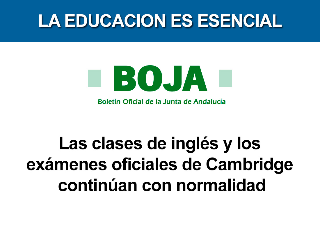 La educación es esencial: las academias de inglés seguirán abiertas durante las dos próximas semanas